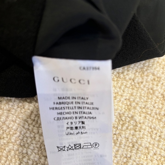 Brand New GUCCI Black Mini Dress, Size 38 - Picture 6 of 9